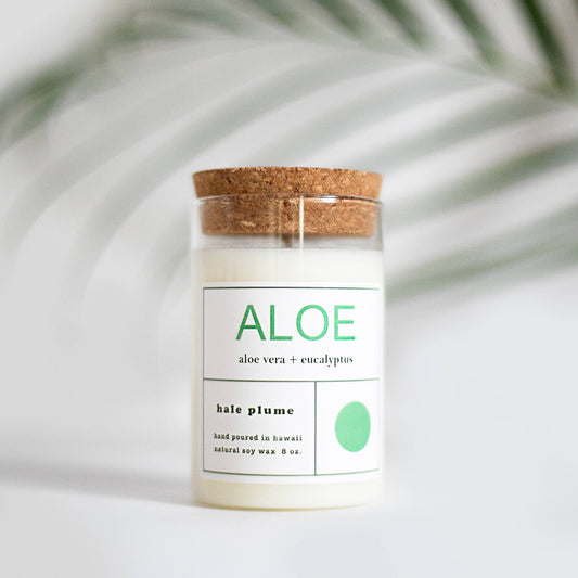 ALOE Candle - Hale Plume