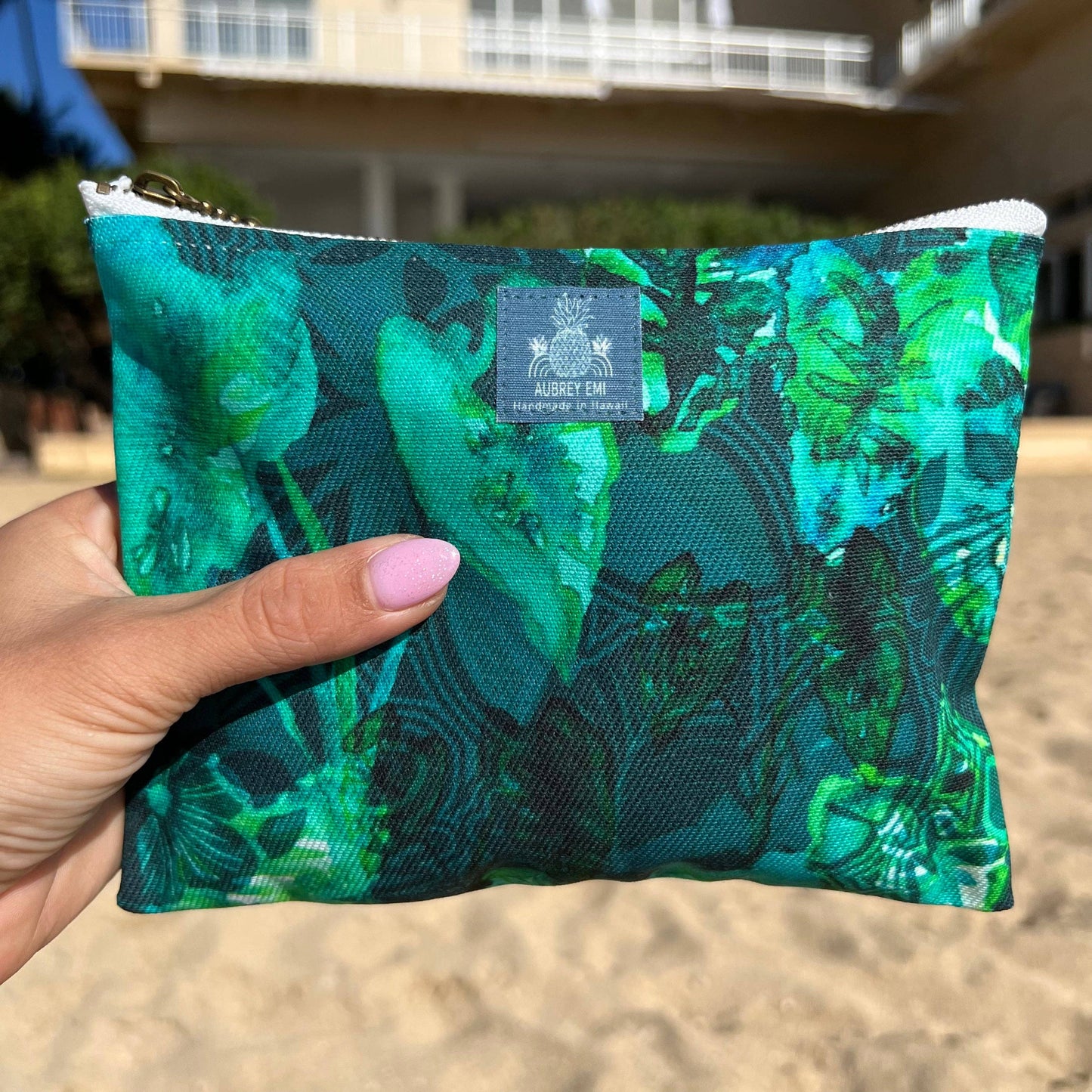 Emerald Kalo (Small Pouch) - Aubrey Emi Designs