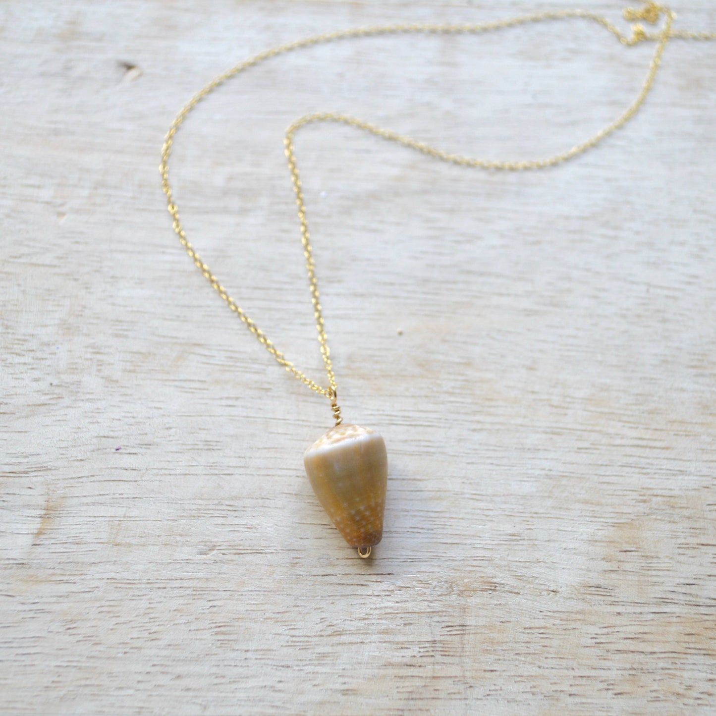 Mini Cone Shell Necklace - Salty But Sweet