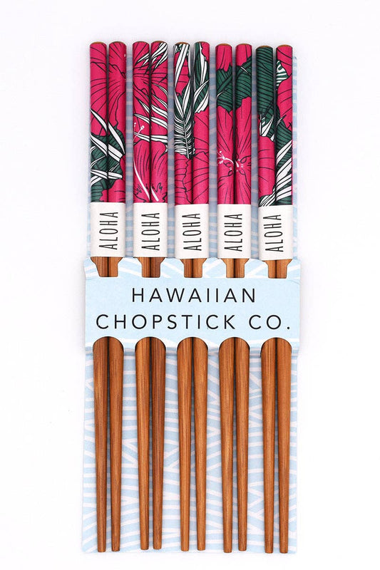 Chopsticks "Aloha Print" - Aubrey Emi Designs