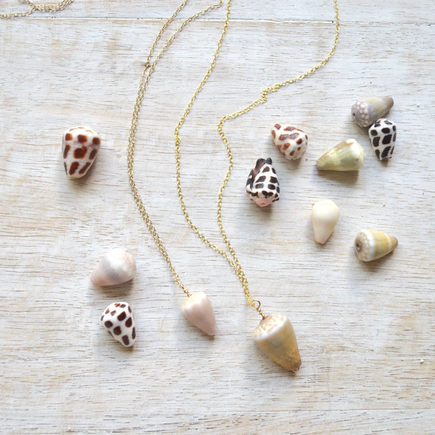 Mini Cone Shell Necklace - Salty But Sweet