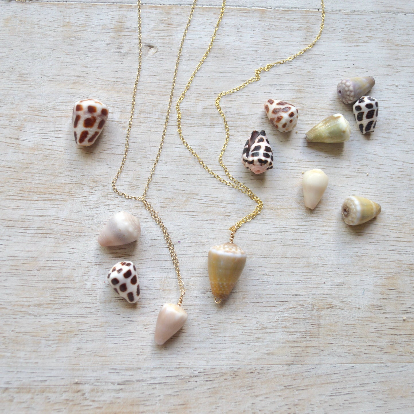 Mini Cone Shell Necklace - Salty But Sweet